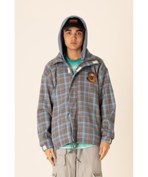 ADANS/アダンス/チェックマウンテンパーカー/CHECK MOUNTAIN PARKA