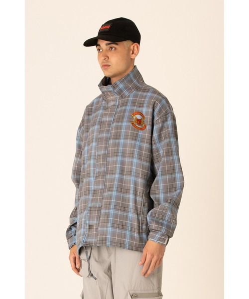 ADANS（アダンス）の「ADANS/アダンス/チェックマウンテンパーカー/CHECK MOUNTAIN PARKA（ブルゾン・メンズ・ベージュ/ブルー・MEDIUM/SMALL）」の8枚目の写真