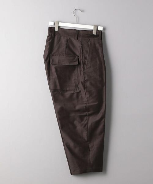 Scye（サイ）の「＜Scye (サイ）＞ モールスキン クロップドパンツ（その他パンツ・メンズ・ダークブラウン・36/38/40）」の4枚目の写真