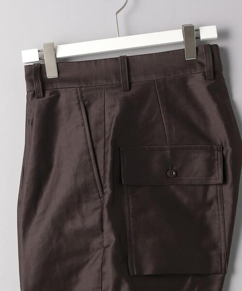 Scye（サイ）の「＜Scye (サイ）＞ モールスキン クロップドパンツ（その他パンツ・メンズ・ダークブラウン・36/38/40）」の2枚目の写真