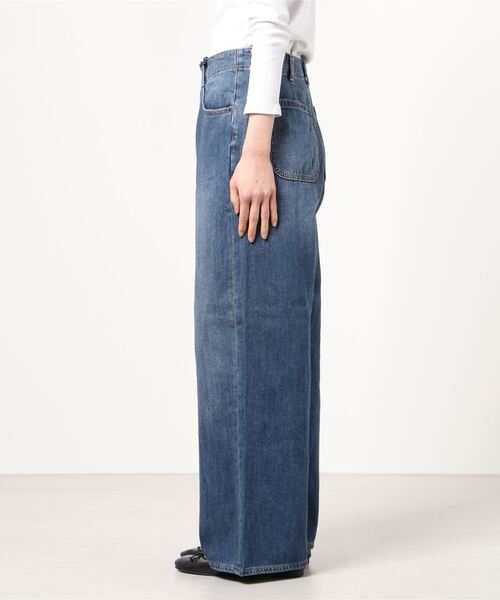 GAP(ギャップ)の「モダン ワイドデニム(デニムパンツ・レディース・インディゴブルー・26/24/25/27/23/28/29)」の2枚目の写真
