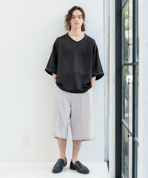 CASPER JOHN（キャスパージョン）の「Gurkha Wide Short Pants/グルカワイドショーツ（その他パンツ・メンズ・ライトグレー/ブラック/ベージュ・SMALL/MEDIUM）」の8枚目の写真