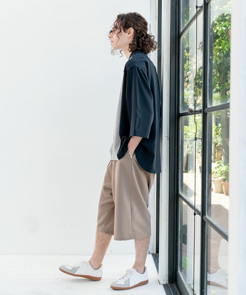 CASPER JOHN（キャスパージョン）の「Gurkha Wide Short Pants/グルカワイドショーツ（その他パンツ・メンズ・ライトグレー/ブラック/ベージュ・SMALL/MEDIUM）」の9枚目の写真