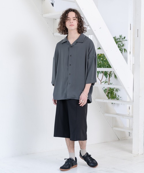 CASPER JOHN（キャスパージョン）の「Gurkha Wide Short Pants/グルカワイドショーツ（その他パンツ・メンズ・ライトグレー/ブラック/ベージュ・SMALL/MEDIUM）」の17枚目の写真