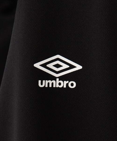 AG by aquagirl（エージーバイアクアガール）の「◆UMBRO配色ジャージ（ブルゾン・レディース・ブラック/ベージュ系8/ガンメタ・38）」の10枚目の写真