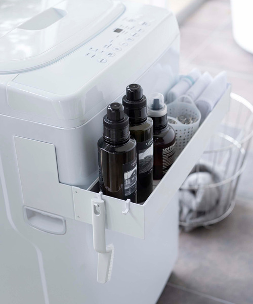 tower（タワー）の「【WEB限定】tower マグネット伸縮洗濯ラック(5272/5273)（ランドリーグッズ・レディース・ホワイト/ブラック・FREE）」の7枚目の写真