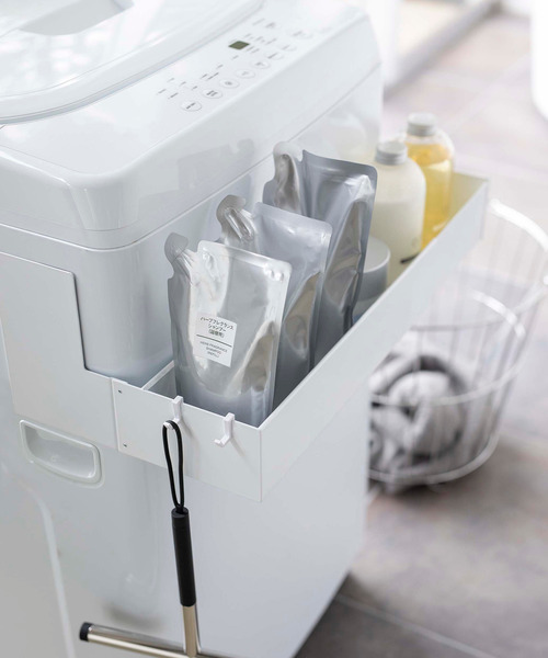 tower（タワー）の「【WEB限定】tower マグネット伸縮洗濯ラック(5272/5273)（ランドリーグッズ・レディース・ホワイト/ブラック・FREE）」の11枚目の写真