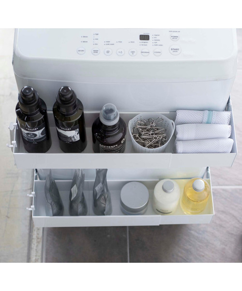 tower（タワー）の「【WEB限定】tower マグネット伸縮洗濯ラック(5272/5273)（ランドリーグッズ・レディース・ホワイト/ブラック・FREE）」の15枚目の写真