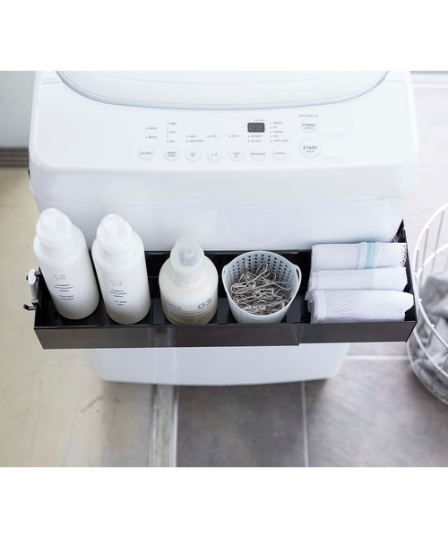 tower（タワー）の「【WEB限定】tower マグネット伸縮洗濯ラック(5272/5273)（ランドリーグッズ・レディース・ホワイト/ブラック・FREE）」の20枚目の写真