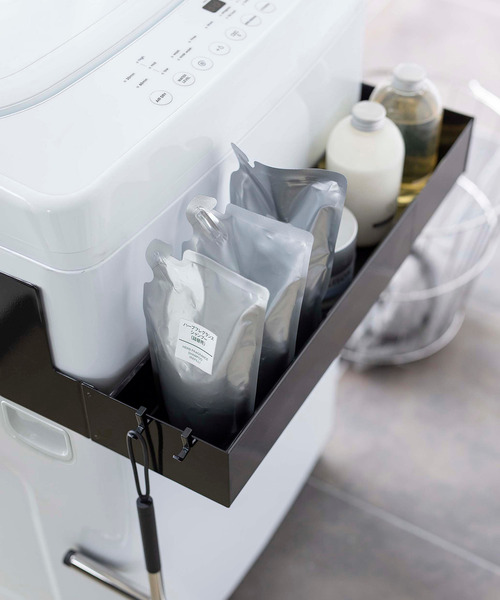 tower（タワー）の「【WEB限定】tower マグネット伸縮洗濯ラック(5272/5273)（ランドリーグッズ・レディース・ホワイト/ブラック・FREE）」の22枚目の写真