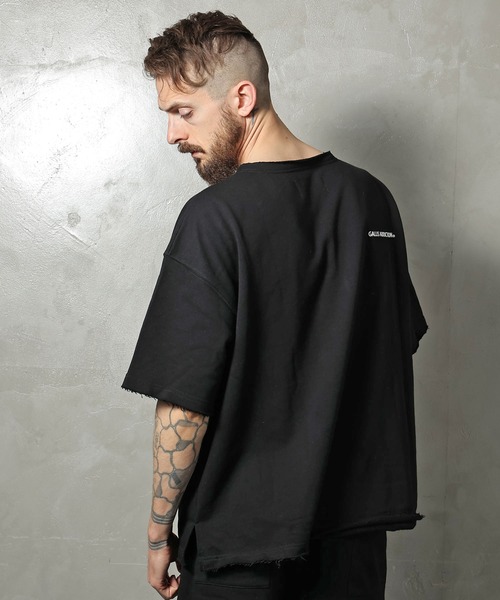 GALLIS ADDICTION（ガリスアディクション）の「GA SUMMER-FLEECE SET UP（TOPS）/Tシャツ（Tシャツ/カットソー・メンズ・ブラック/ナチュラル・FREE）」の17枚目の写真