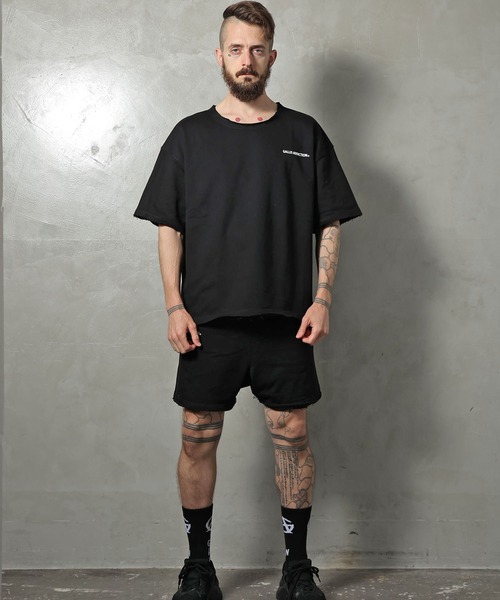 GALLIS ADDICTION（ガリスアディクション）の「GA SUMMER-FLEECE SET UP（TOPS）/Tシャツ（Tシャツ/カットソー・メンズ・ブラック/ナチュラル・FREE）」の22枚目の写真