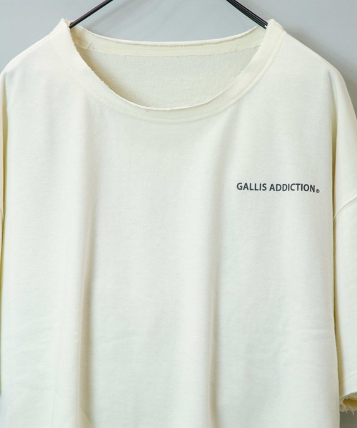 GALLIS ADDICTION（ガリスアディクション）の「GA SUMMER-FLEECE SET UP（TOPS）/Tシャツ（Tシャツ/カットソー・メンズ・ブラック/ナチュラル・FREE）」の13枚目の写真