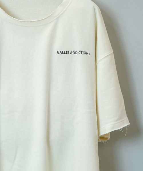 GALLIS ADDICTION（ガリスアディクション）の「GA SUMMER-FLEECE SET UP（TOPS）/Tシャツ（Tシャツ/カットソー・メンズ・ブラック/ナチュラル・FREE）」の19枚目の写真