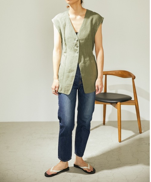 BLACK BY MOUSSY(ブラックバイマウジー)の「a×blkby beach sandal(a×blkby ビーチサンダル)(サンダル・レディース・ブラック/ネイビー/ピンク・36/37/38)」の8枚目の写真