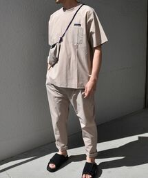 SHIPS any | THOUSAND MILE: :3ピース Tシャツ タックパンツ サコッシュ セットアップアイテム(その他小物)