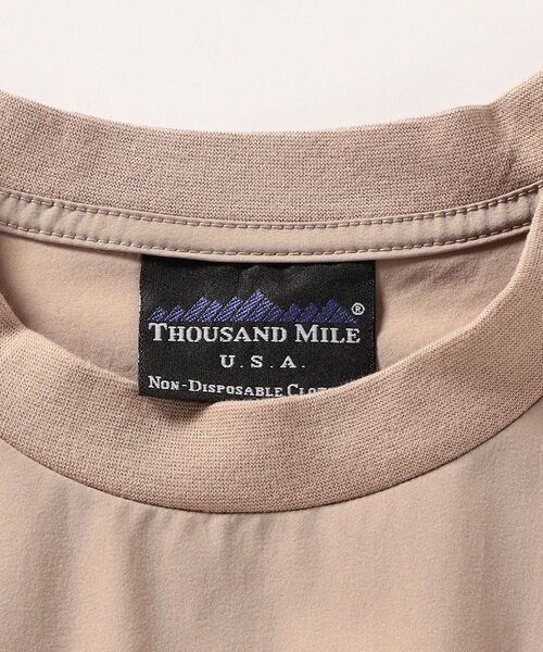 SHIPS any（シップス エニィ）の「THOUSAND MILE: :3ピース Tシャツ タックパンツ サコッシュ セットアップアイテム（その他小物・メンズ・ネイビー/ベージュ・LARGE/MEDIUM/SMALL）」の11枚目の写真