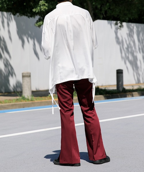 Adoon plain(アドーンプレーン)の「【Adoon plain】 サイドデザインシャツ(シャツ/ブラウス・メンズ・ホワイト/オレンジ/ボルドー・MEDIUM/LARGE)」の17枚目の写真