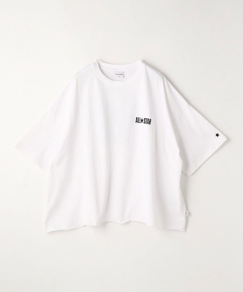 CONVERSE（コンバース）の「コンバースバックプリントTシャツ（Tシャツ/カットソー・レディース・その他1/ホワイト/その他2/ブラック・FREE）」の8枚目の写真