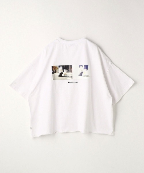 CONVERSE（コンバース）の「コンバースバックプリントTシャツ（Tシャツ/カットソー・レディース・その他1/ホワイト/その他2/ブラック・FREE）」の12枚目の写真
