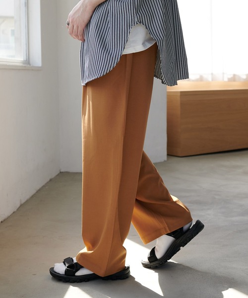 DISCOAT（ディスコート）の「【＠DRY/アットドライ】ワイドパンツ（その他パンツ・メンズ・ブラック/カーキ/ベージュ・MEDIUM/LARGE）」の5枚目の写真