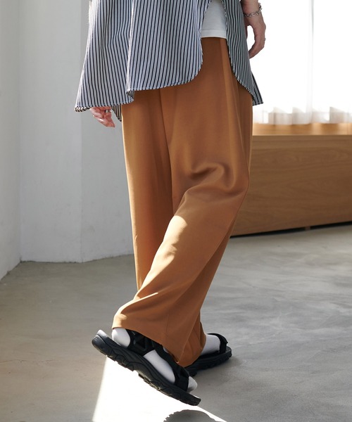 DISCOAT（ディスコート）の「【＠DRY/アットドライ】ワイドパンツ（その他パンツ・メンズ・ブラック/カーキ/ベージュ・MEDIUM/LARGE）」の8枚目の写真