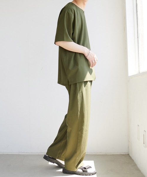 DISCOAT（ディスコート）の「【＠DRY/アットドライ】ワイドパンツ（その他パンツ・メンズ・ブラック/カーキ/ベージュ・MEDIUM/LARGE）」の22枚目の写真