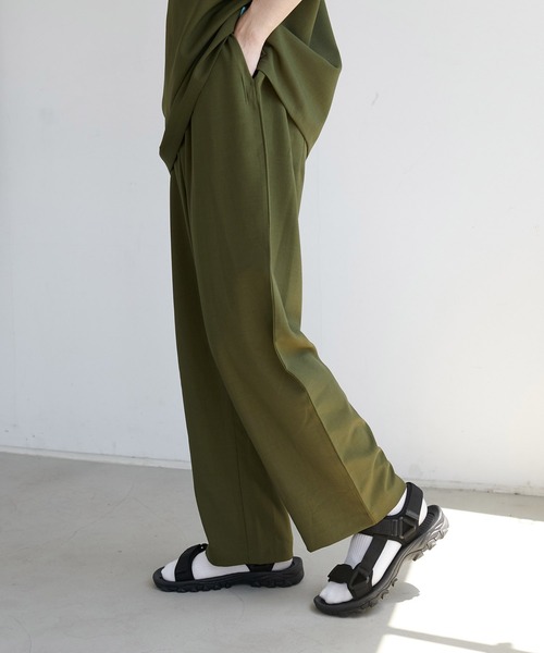 DISCOAT（ディスコート）の「【＠DRY/アットドライ】ワイドパンツ（その他パンツ・メンズ・ブラック/カーキ/ベージュ・MEDIUM/LARGE）」の12枚目の写真