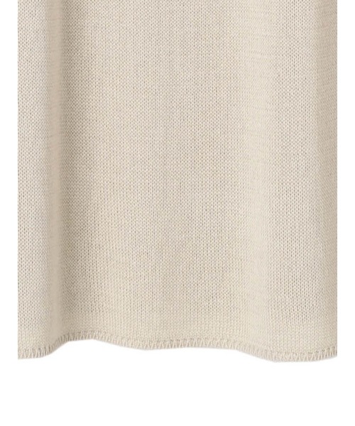 AMERICAN HOLIC（アメリカンホリック）の「サイドリボンニットベスト（ベスト・レディース・ブラック/ライトベージュ・FREE）」の22枚目の写真