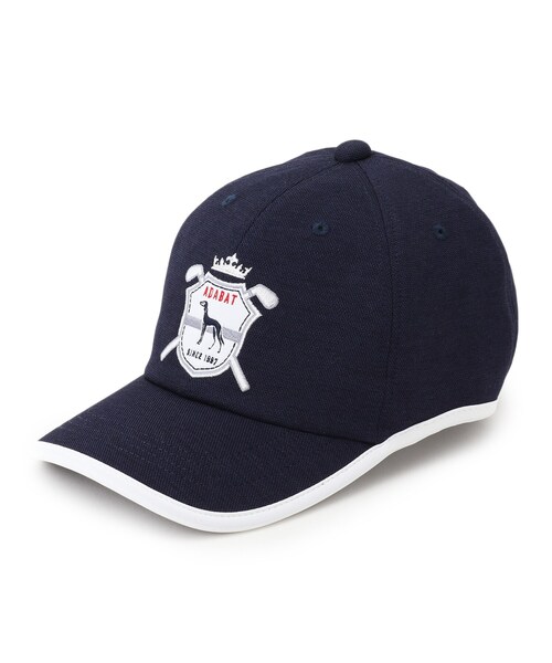 adabat(アダバット)の「◆センターロゴキャップ(キャップ・メンズ・ネイビー/ブラック系/ブルー系・00)」の3枚目の写真