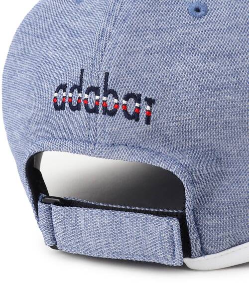 adabat(アダバット)の「◆センターロゴキャップ(キャップ・メンズ・ネイビー/ブラック系/ブルー系・00)」の5枚目の写真