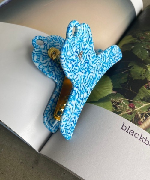 THEATRE PRODUCTS(シアタープロダクツ)の「STATIONERY HAIR CLIP(バレッタ/ヘアクリップ・レディース・ブラック/ブルー/ピンク/オレンジ・FREE)」の6枚目の写真