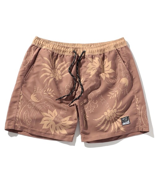 Seaing(シーング)の「WEB限定 Seaing/シーング 水陸両用 総柄ボードショーツ(その他パンツ・メンズ・ブラック/ブラウン/サックスブルー/ブルー/チャコールグレー/ネイビー/ベージュ/ダークブラウン・MEDIUM/LARGE)」の4枚目の写真