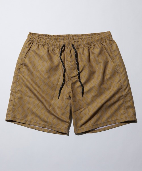 Seaing(シーング)の「WEB限定 Seaing/シーング 水陸両用 総柄ボードショーツ(その他パンツ・メンズ・ブラック/ブラウン/サックスブルー/ブルー/チャコールグレー/ネイビー/ベージュ/ダークブラウン・MEDIUM/LARGE)」の5枚目の写真