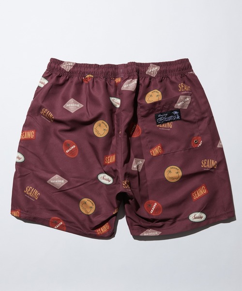 Seaing(シーング)の「WEB限定 Seaing/シーング 水陸両用 総柄ボードショーツ(その他パンツ・メンズ・ブラック/ブラウン/サックスブルー/ブルー/チャコールグレー/ネイビー/ベージュ/ダークブラウン・MEDIUM/LARGE)」の21枚目の写真