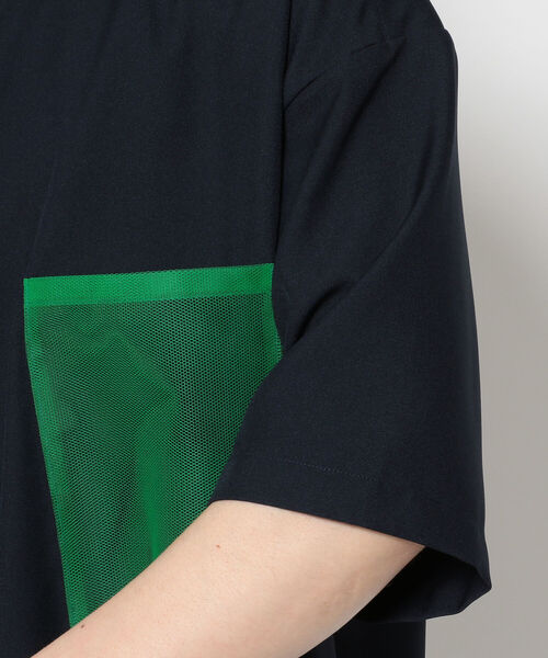 B'2nd（ビーセカンド）の「LUSOR(ルーソル）/別注ハーフスリーブシャツ（シャツ/ブラウス・メンズ・パープル/ネイビー・FREE）」の14枚目の写真