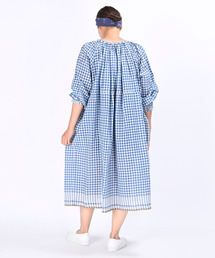 《タグ有り★未使用品》45rpm★インドカディのルンルンギンガムギャザードレス 57887456b_b_03_215.jpg