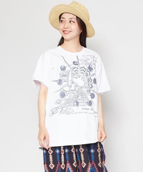 チャイハネ 洋輔 Amina 月雲tシャツ