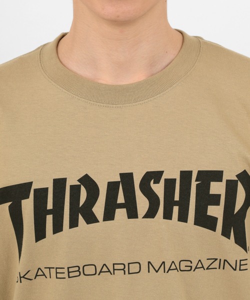 THRASHER(スラッシャー)の「【THRASHER/スラッシャー】ブランドロゴ プリント半袖Tシャツ/MAG LOGO S/S TEE(Tシャツ/カットソー・メンズ・ホワイト/ブラック/ワイン/ベージュ・XL/M/L)」の11枚目の写真
