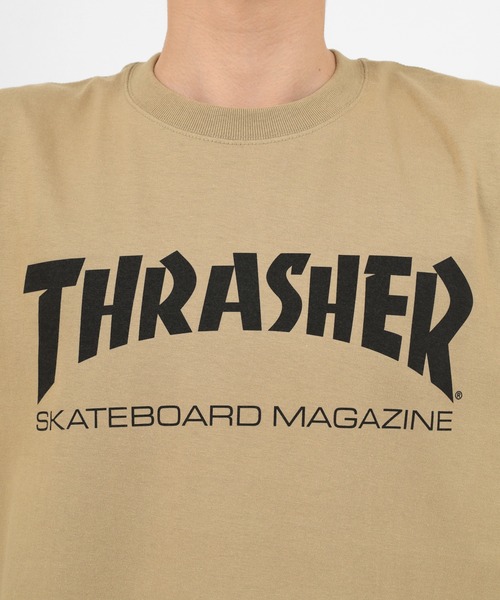 THRASHER(スラッシャー)の「【THRASHER/スラッシャー】ブランドロゴ プリント半袖Tシャツ/MAG LOGO S/S TEE(Tシャツ/カットソー・メンズ・ホワイト/ブラック/ワイン/ベージュ・XL/M/L)」の13枚目の写真