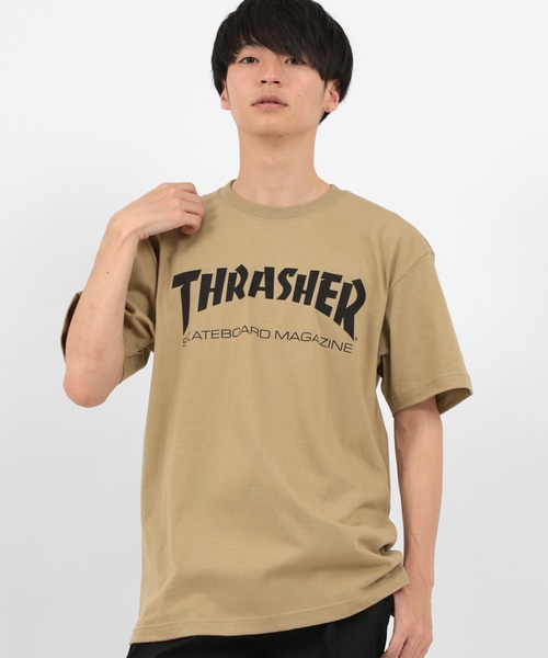 THRASHER(スラッシャー)の「【THRASHER/スラッシャー】ブランドロゴ プリント半袖Tシャツ/MAG LOGO S/S TEE(Tシャツ/カットソー・メンズ・ホワイト/ブラック/ワイン/ベージュ・XL/M/L)」の7枚目の写真