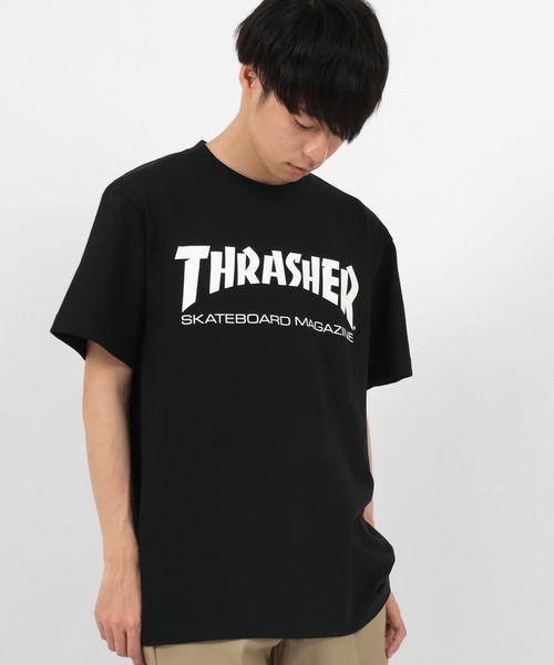 THRASHER(スラッシャー)の「【THRASHER/スラッシャー】ブランドロゴ プリント半袖Tシャツ/MAG LOGO S/S TEE(Tシャツ/カットソー・メンズ・ホワイト/ブラック/ワイン/ベージュ・XL/M/L)」の6枚目の写真