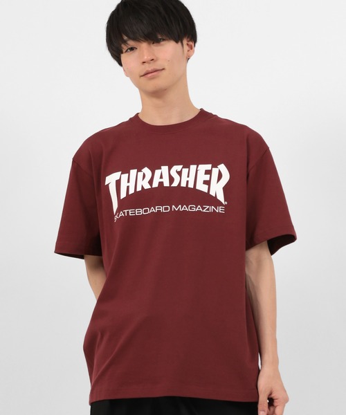 THRASHER(スラッシャー)の「【THRASHER/スラッシャー】ブランドロゴ プリント半袖Tシャツ/MAG LOGO S/S TEE(Tシャツ/カットソー・メンズ・ホワイト/ブラック/ワイン/ベージュ・XL/M/L)」の8枚目の写真