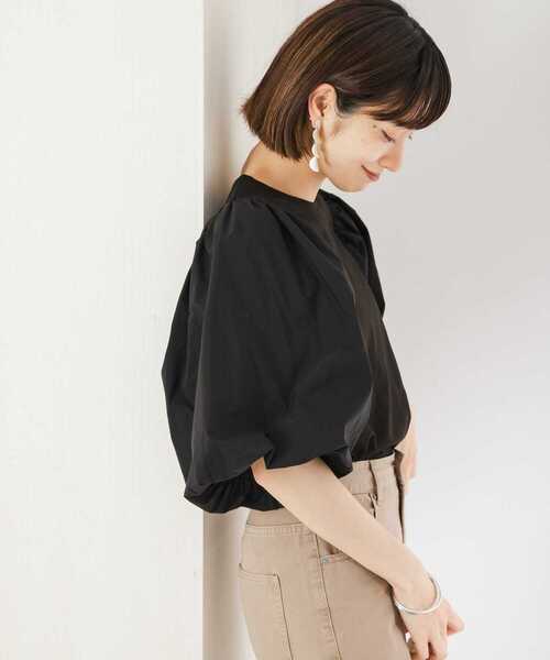 KBF（ケイビーエフ）の「バルーンBIGスリーブプルオーバー（Tシャツ/カットソー・レディース・ホワイト/ブルー/ブラック・ONE）」の3枚目の写真