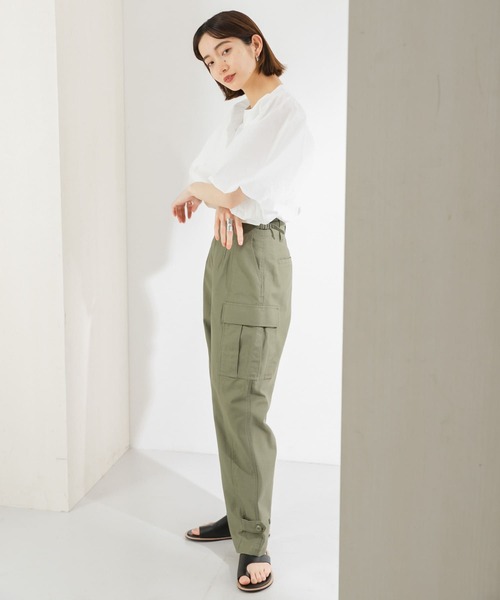 KBF（ケイビーエフ）の「バルーンBIGスリーブプルオーバー（Tシャツ/カットソー・レディース・ホワイト/ブルー/ブラック・ONE）」の12枚目の写真