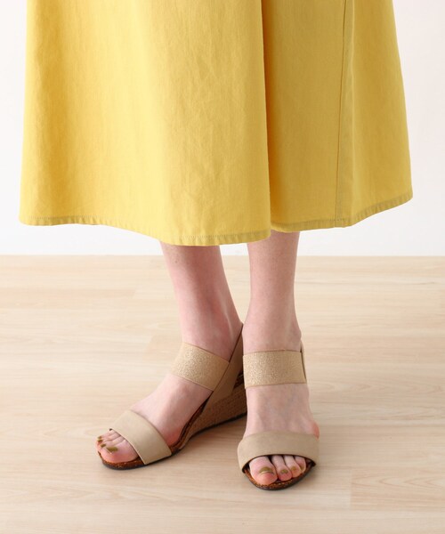 Cutie Blonde（キューティーブロンド）の「◆【S-L】サイドバックルジャンスカ（スカート・レディース・ライトベージュ/マスタード/ブラック・01/02/03）」の10枚目の写真