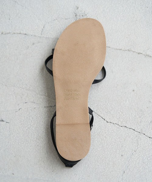 ROPE' PICNIC（ロペピクニック）の「アンクレット付ストリングバックトングサンダル（サンダル・レディース・ブラック/ホワイト系その他5/イエロー系その他2・M/L）」の11枚目の写真