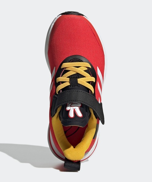 adidas（アディダス）の「ディズニー ミッキー フォルタラン [Disney Mickey Fortarun] アディダス（キッズ/子供用）（スニーカー・キッズ・グリーン/レッド・19.0cm/17.0cm/21.0cm/18cm/20.0cm）」の5枚目の写真