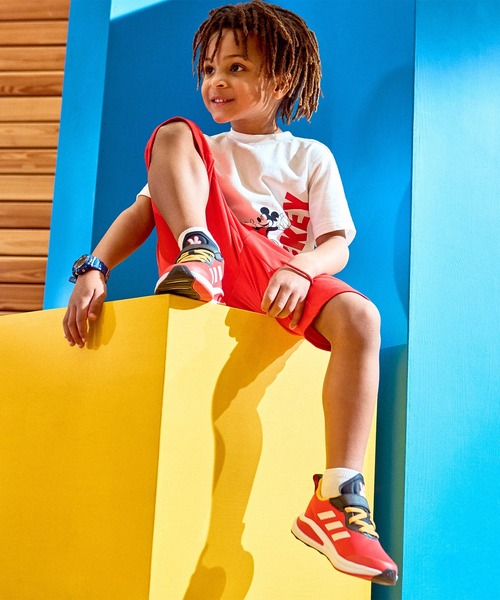 adidas（アディダス）の「ディズニー ミッキー フォルタラン [Disney Mickey Fortarun] アディダス（キッズ/子供用）（スニーカー・キッズ・グリーン/レッド・19.0cm/17.0cm/21.0cm/18cm/20.0cm）」の17枚目の写真