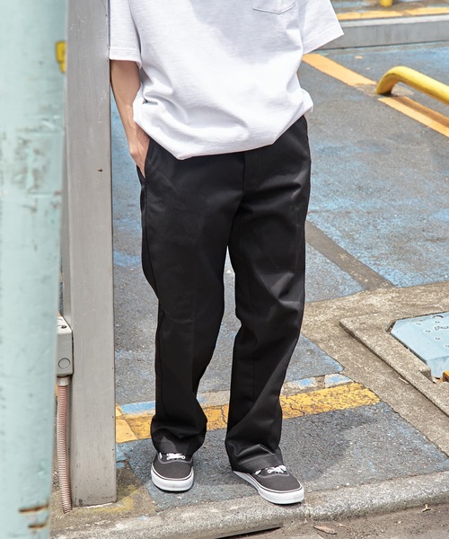 Dickies（ディッキーズ）の「【Dickies/ディッキーズ】US874 オリジナルワークパンツ/チノパン/ワイドチノパンツ/ユニセックス（チノパンツ・メンズ・チャコールグレー/ライトグレー/ブラック/ベージュ/グリーン・36/34/32/30/28）」の7枚目の写真